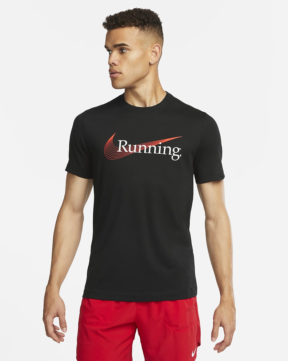 Nike run tshirt top